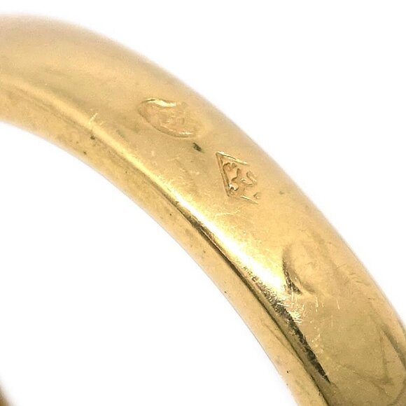 Van Cleef & Arpels Alhambra Ring 750 Onyx Diamond #49 #9 49CL83910 115316 - Picture 4 of 4